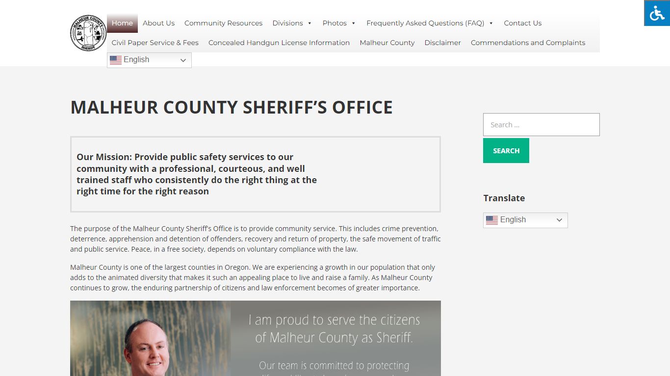 MALHEUR COUNTY SHERIFF’S OFFICE